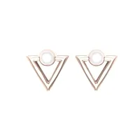 Liam Rose Gold Earings Design for daily use 