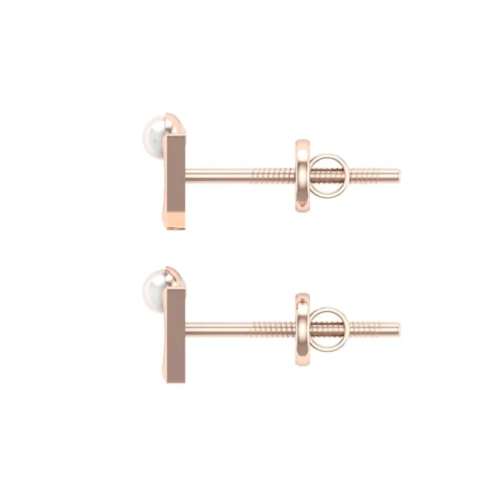 Liam Rose Gold Earings Design for daily use Liam Rose Gold Earings Design for daily use