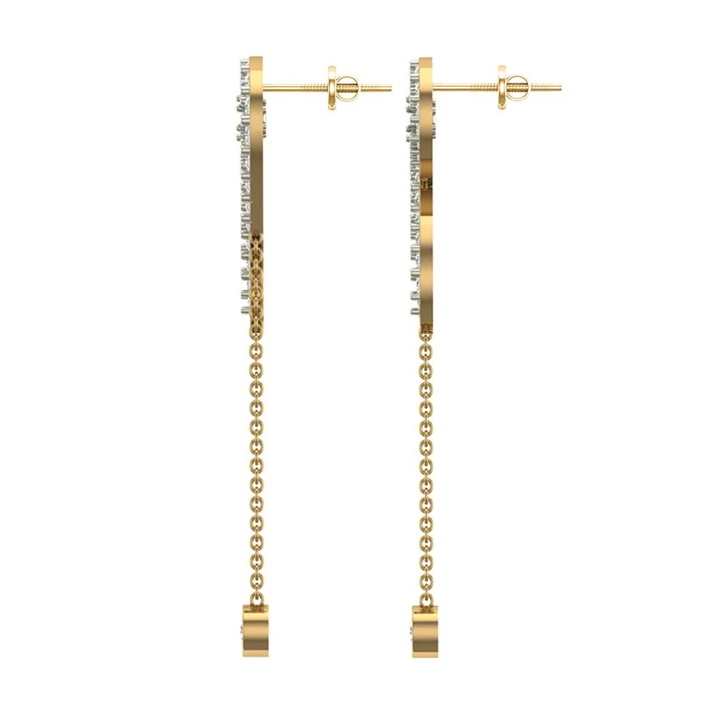 Aanya White Gold Earings Design for daily use Aanya White Gold Earings Design for daily use