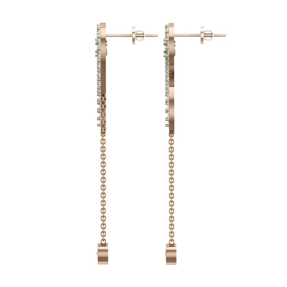 Aanya White Gold Earings Design for daily use Aanya White Gold Earings Design for daily use