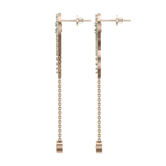 Aanya White Gold Earings Design for daily use Aanya White Gold Earings Design for daily use