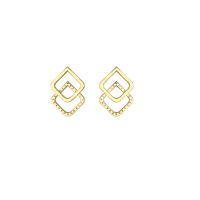 Charlotte Yellow Diamond Earrings