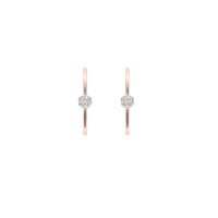 Wyatt Rose Diamond Earrings
