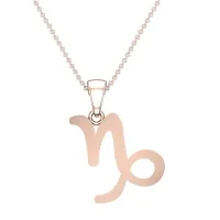 Selah Aries Rose Gold Zodiac Pendant