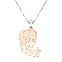 Jason Virgo Rose Gold Zodiac Pendant Designs For Female