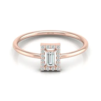 Megha Rose Gold Diam…