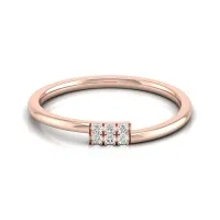 Anamika Rose Gold Diamond Ring