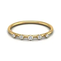Teena Gold Diamond Ring