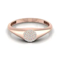 Mishti Rose Gold Diamond Ring