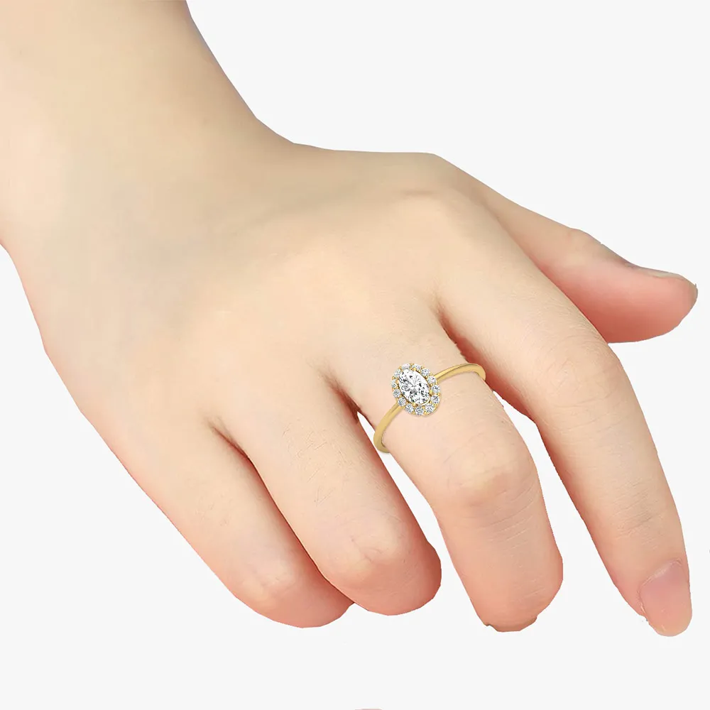 Shalu White Gold Diamond Ring Shalu White Gold Diamond Ring