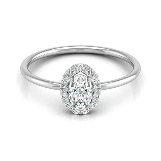 Shalu White Gold Diamond Ring Shalu White Gold Diamond Ring