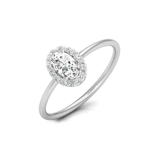 Shalu White Gold Diamond Ring Shalu White Gold Diamond Ring