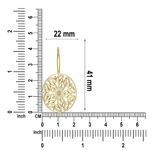 Nayani Gold Drop Earrings Nayani Gold Drop Earrings