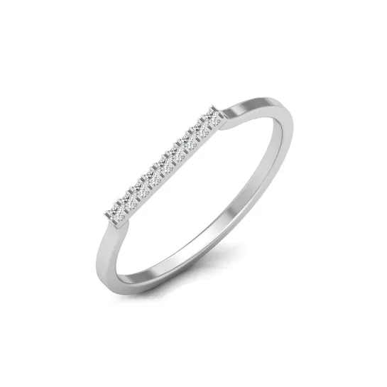 Mukta Yellow Gold Diamond Ring