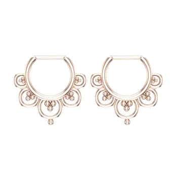 Circular Rose Gold H…