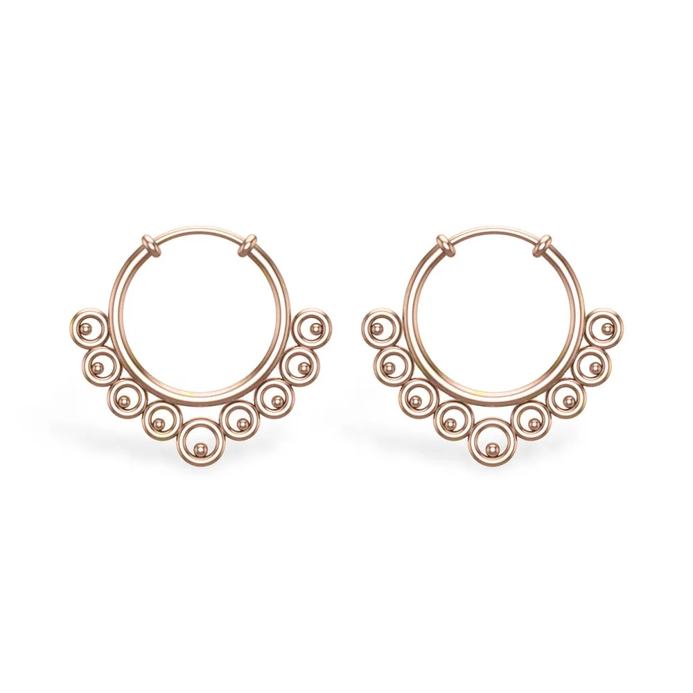 Amara Yellow Gold Earrings Amara Yellow Gold Earrings