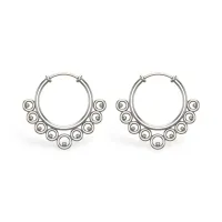 Amara White Gold Earrings