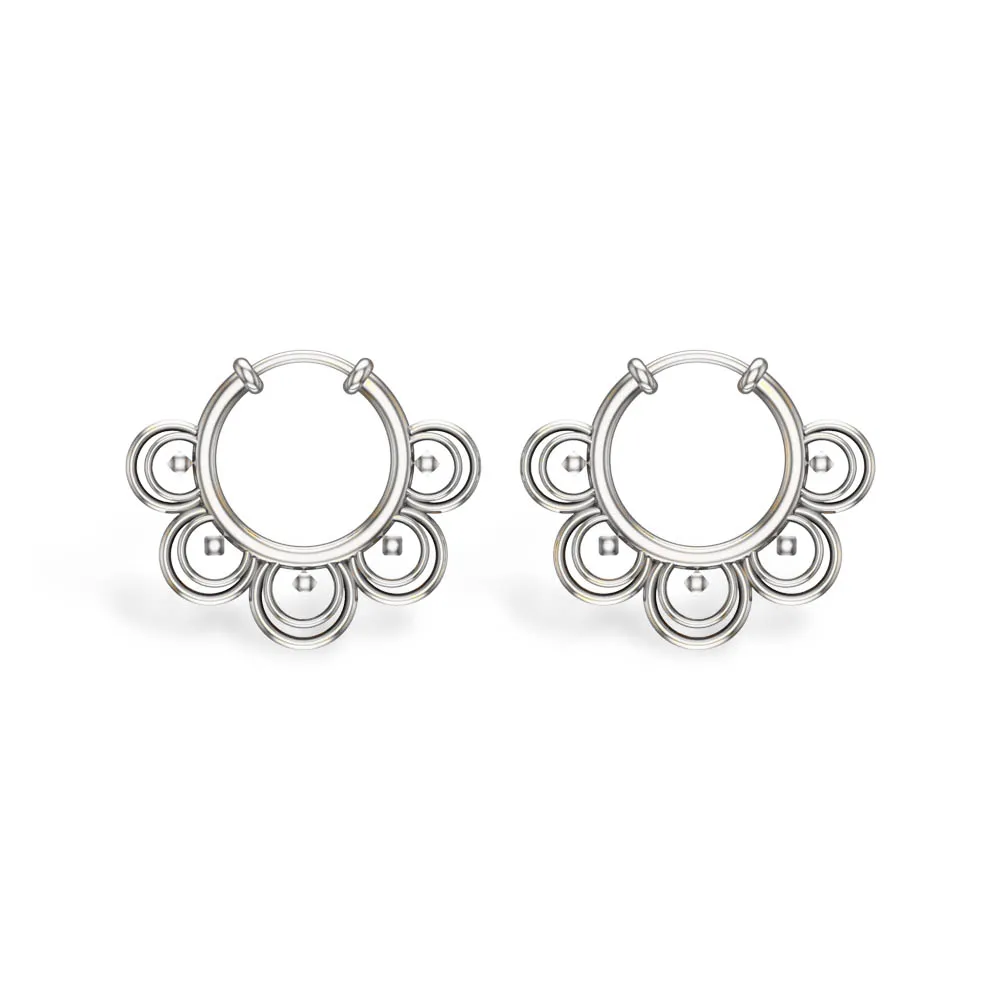Abrik Yellow Gold Hoop Earrings Abrik Yellow Gold Hoop Earrings