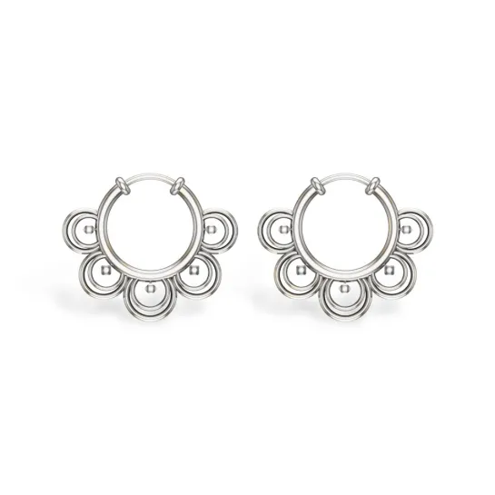 Abrik Yellow Gold Hoop Earrings Abrik Yellow Gold Hoop Earrings
