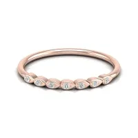 Luna Rose Gold Diamond Ring