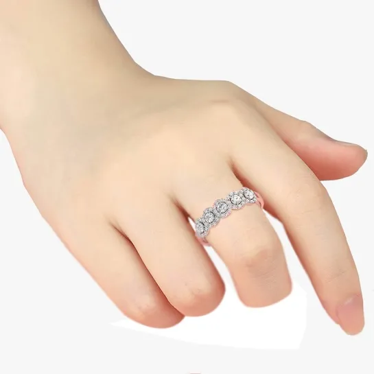 Anzai White Gold Diamond Ring Anzai White Gold Diamond Ring