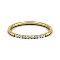Valerie Yellow Gold Diamond Ring