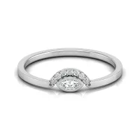 Jiva White Gold Diamond Ring