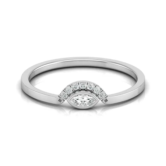Jiva White Gold Diamond Ring Jiva White Gold Diamond Ring