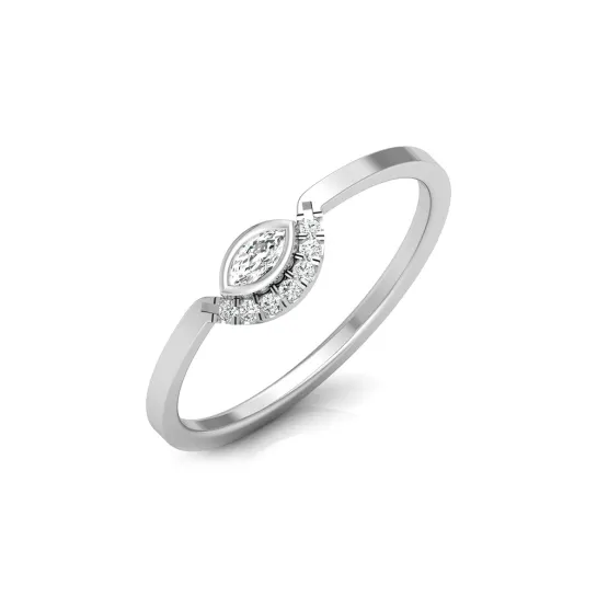 Jiva White Gold Diamond Ring Jiva White Gold Diamond Ring
