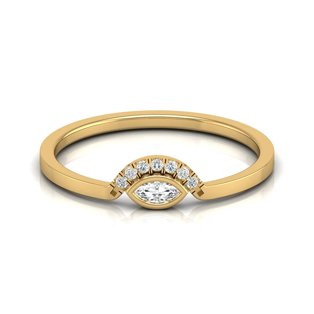 Jiva White Gold Diamond Ring Jiva White Gold Diamond Ring