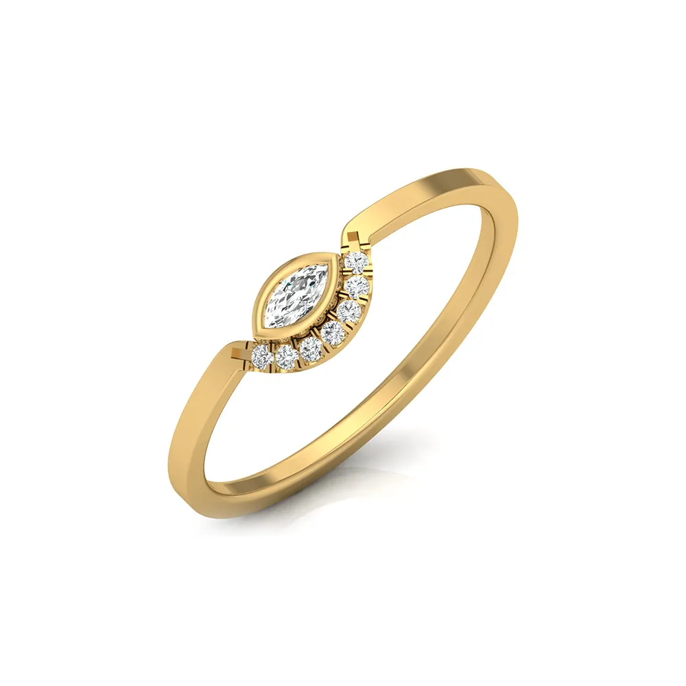 Jiva White Gold Diamond Ring Jiva White Gold Diamond Ring