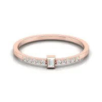 Kamya Rose Gold Diamond Ring