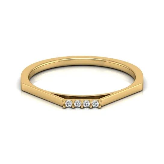 Kripa Rose Gold Diamond Ring Kripa Rose Gold Diamond Ring