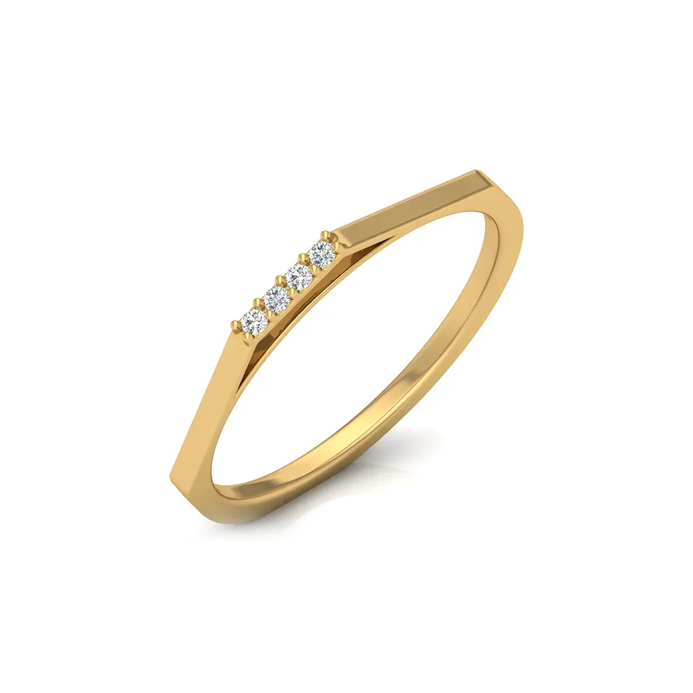 Kripa Rose Gold Diamond Ring Kripa Rose Gold Diamond Ring