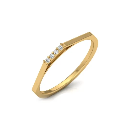 Kripa Rose Gold Diamond Ring Kripa Rose Gold Diamond Ring