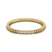 Vritti Yellow Gold Diamond Ring