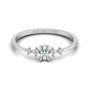 Aashvi White Gold Di…