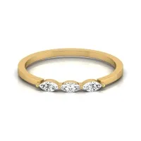 Kimaya Yellow Gold Diamond Ring