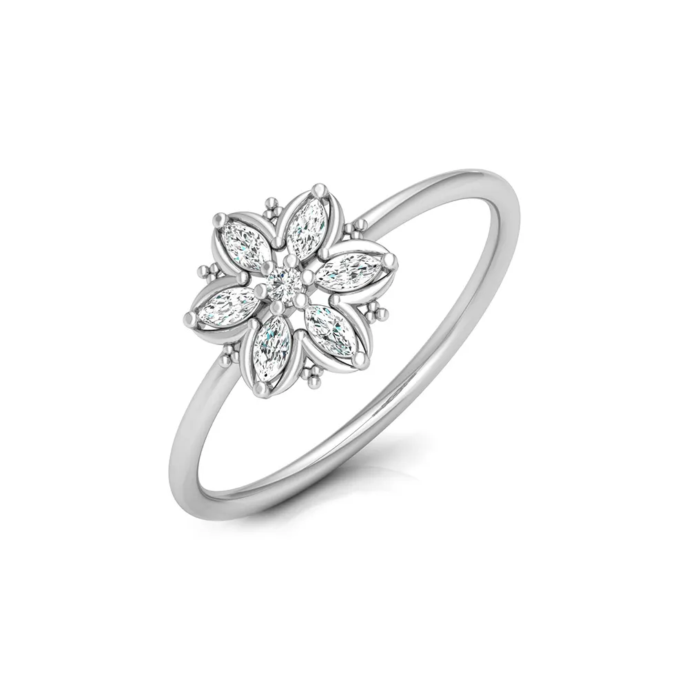 Aarya White Gold Diamond Ring Aarya White Gold Diamond Ring