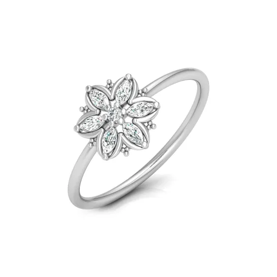 Aarya White Gold Diamond Ring Aarya White Gold Diamond Ring