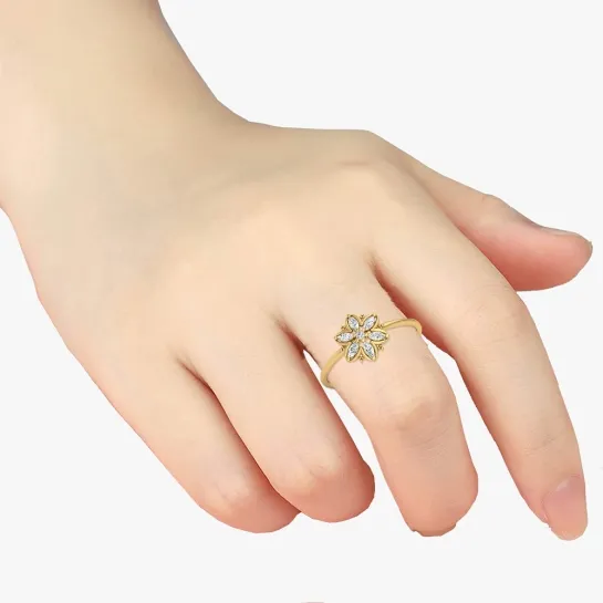 Aarya White Gold Diamond Ring Aarya White Gold Diamond Ring
