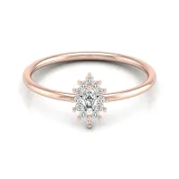 Amara Rose Gold Diamond Ring