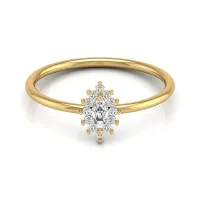 Amara Yellow Gold Diamond Ring