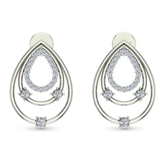 Zunaira Yellow Gold Stud Earrings Zunaira Yellow Gold Stud Earrings
