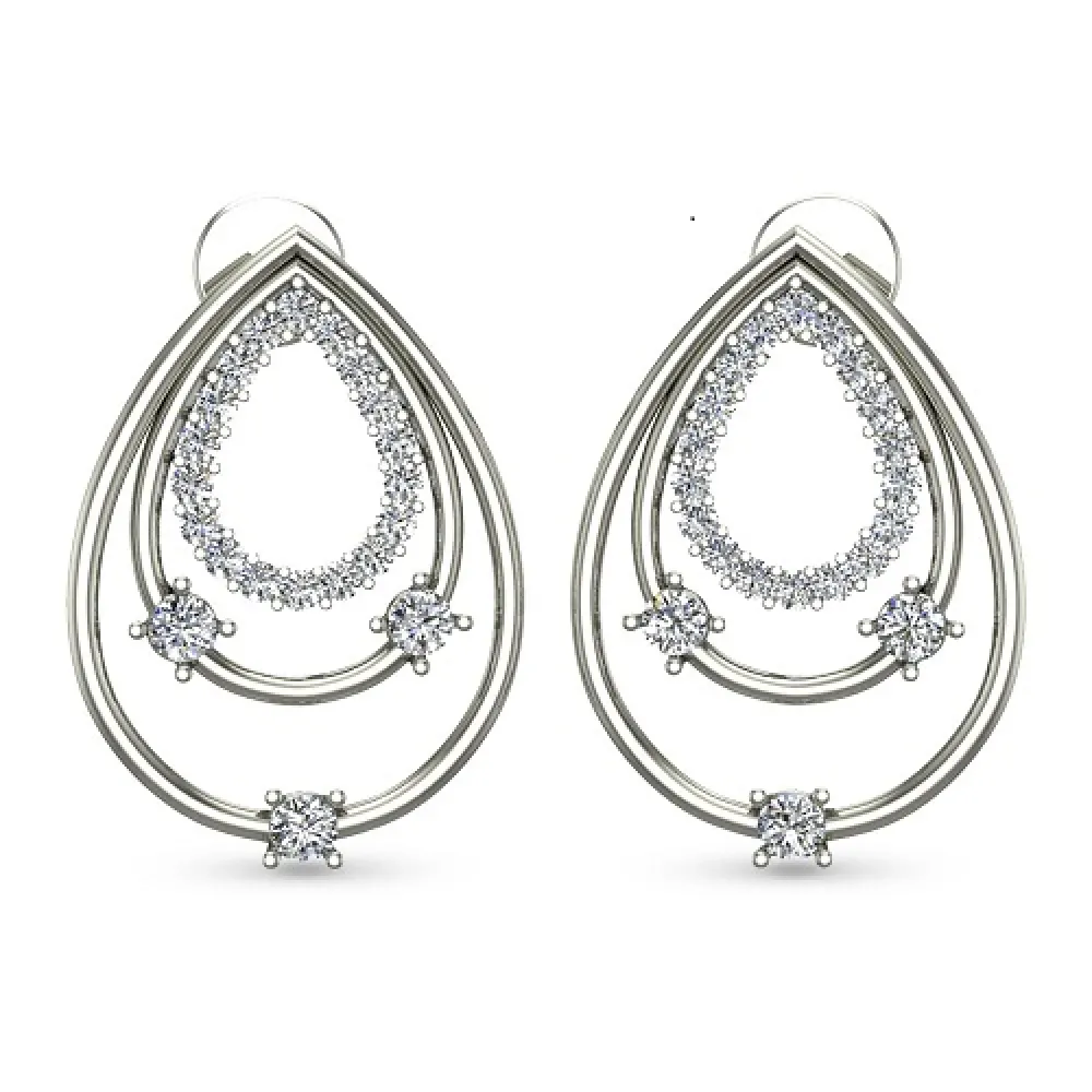 Zunaira Yellow Gold Stud Earrings Zunaira Yellow Gold Stud Earrings