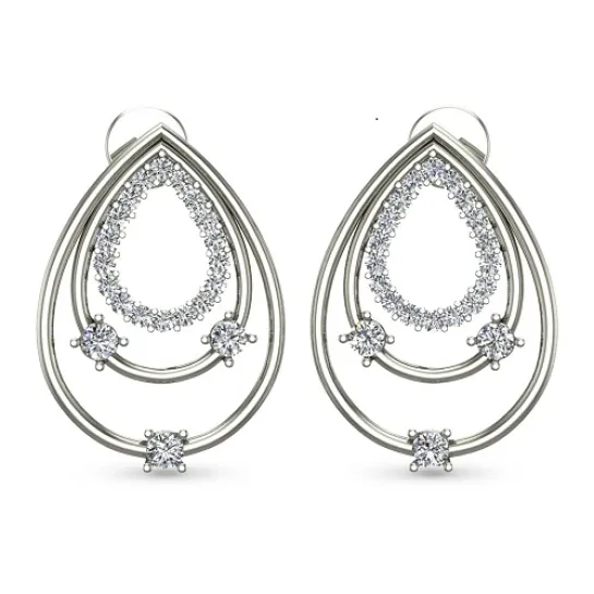 Zunaira Yellow Gold Stud Earrings Zunaira Yellow Gold Stud Earrings
