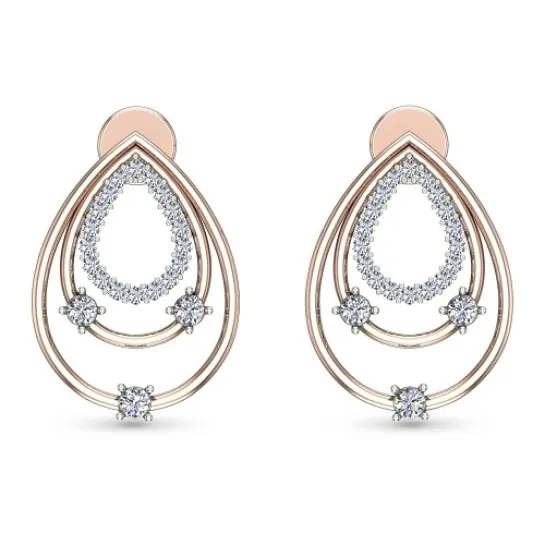 Zunaira Yellow Gold Stud Earrings Zunaira Yellow Gold Stud Earrings