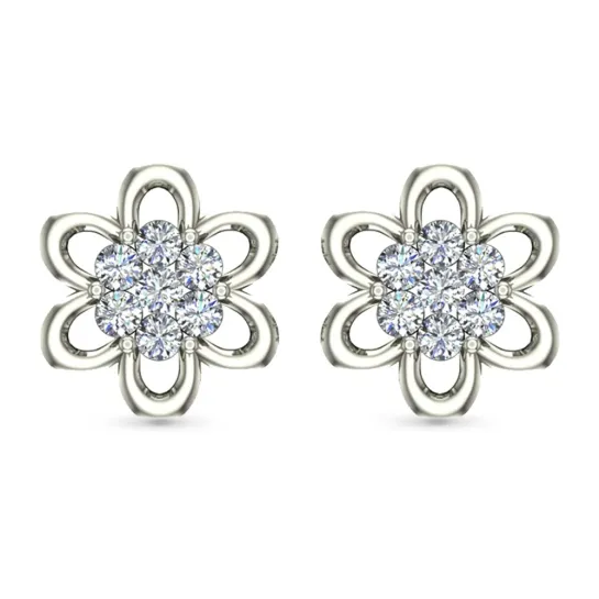 Shamaya Rose Gold Diamond Stud Earrings Shamaya Rose Gold Diamond Stud Earrings