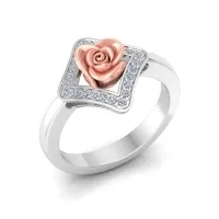 Dishe Diamond Ring