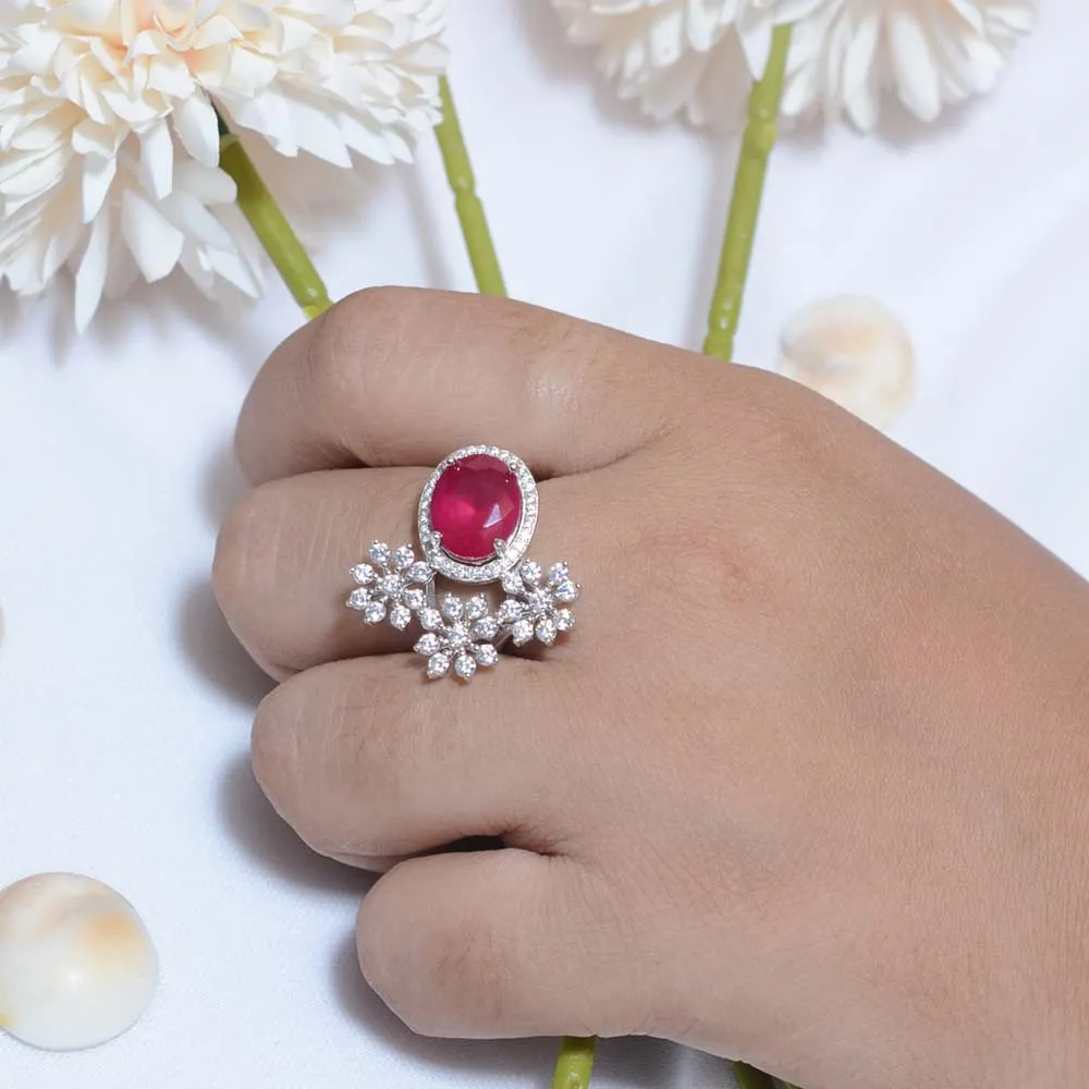 925 Ishita Sterling Silver Ring